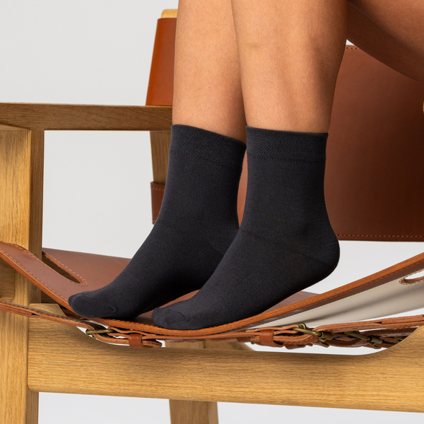 5 Paar mehrfarbige Bambussocken (niedrig geschnitten)