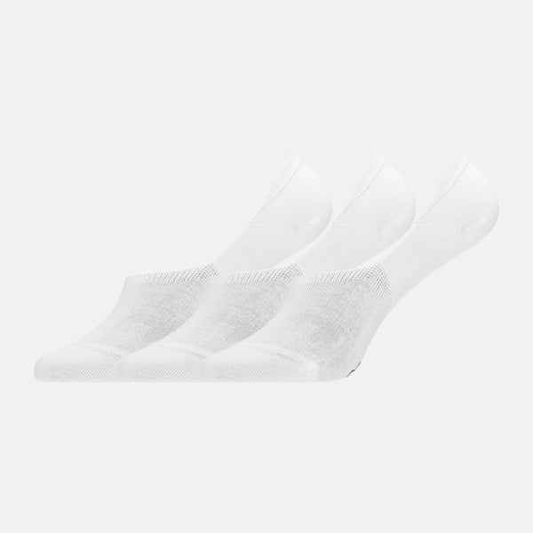 3 pak Hvid bambus footies fra Bamboo Basics