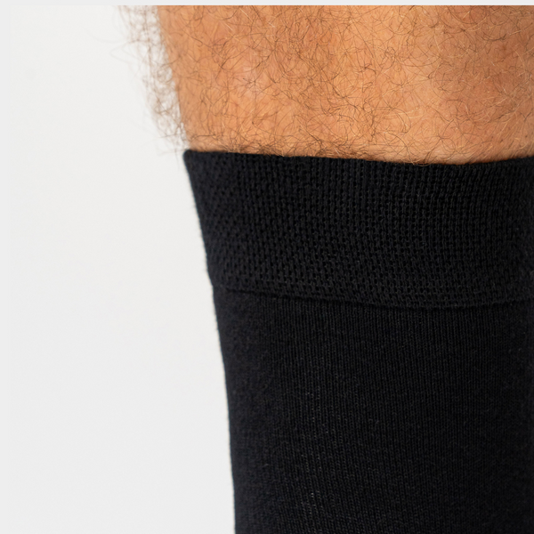 5 Paar schwarze Bambussocken (niedrig geschnitten)