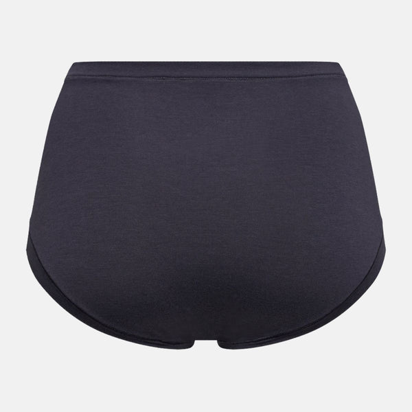 Dunkelgrauer Maxi-Slip aus Bambus