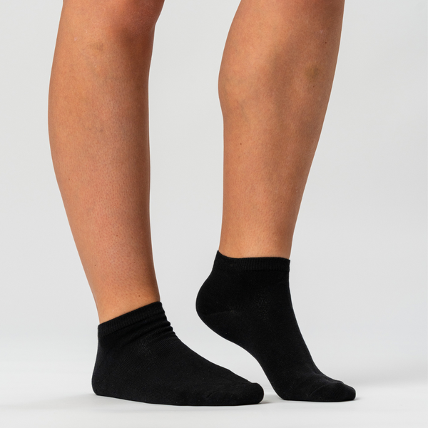 5 Paar schwarze Bambus-Socken