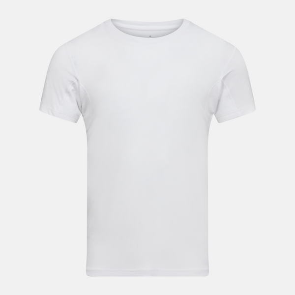 Weißes Bambus-Anti-Schweiß-T-Shirt
