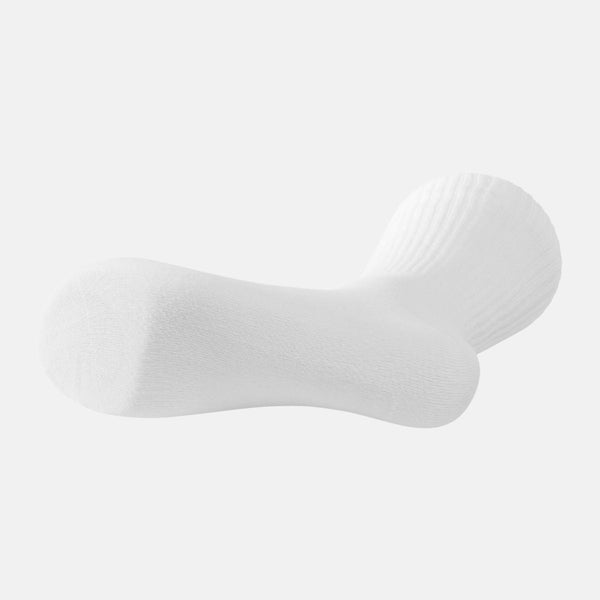 Weiße Tennissocken aus Bambus
