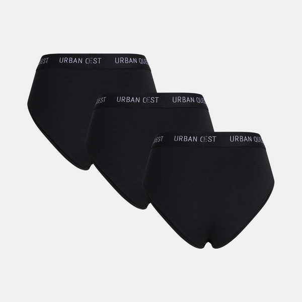 Bambus-Maxi-Höschen - schwarz