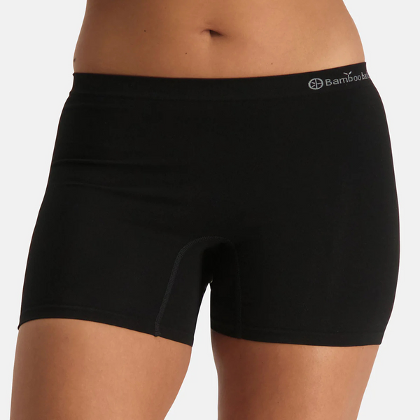 Selena Boxershorts aus Bambus - Schwarz 2er-Pack