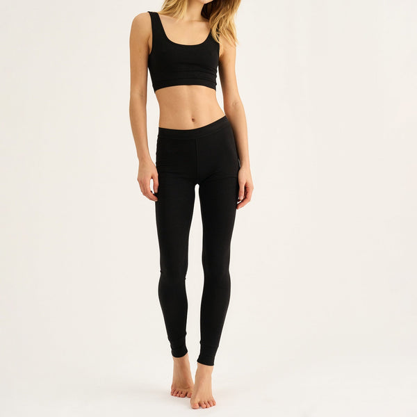 Sort bambus loungesæt — tank top og leggings fra JBS of Denmark