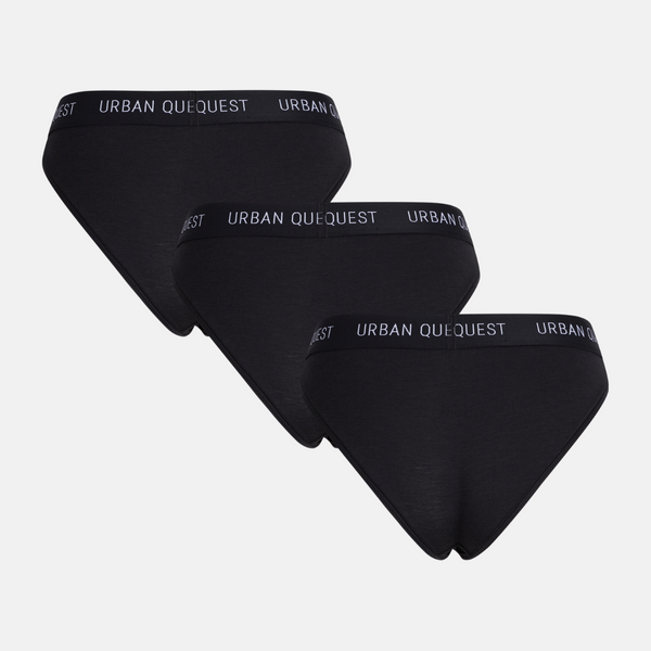 Bamboo tai panty - schwarz