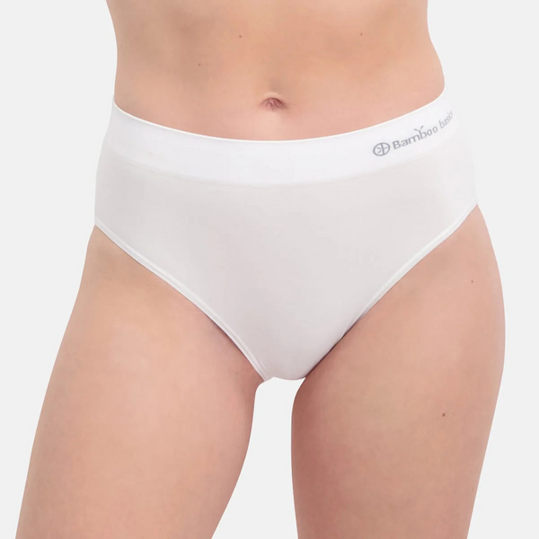 Belle bamboo maxi briefs - weiß 3er Pack