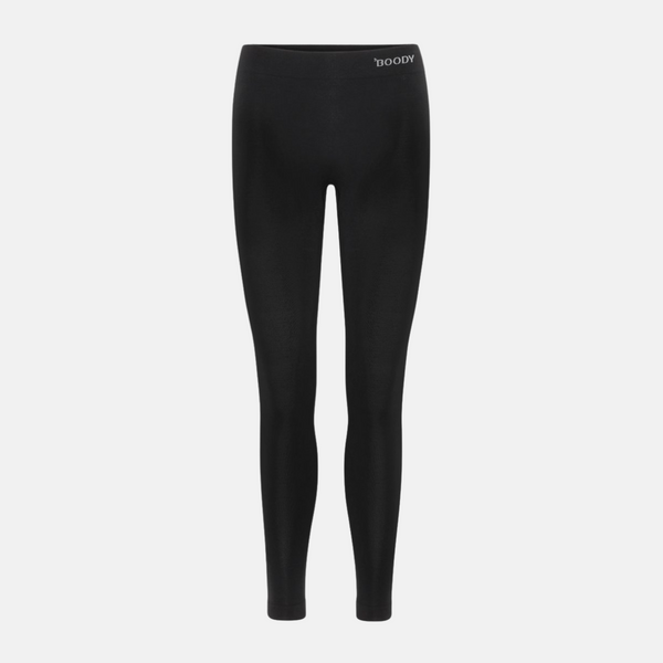 Schwarze Bambus-Leggings