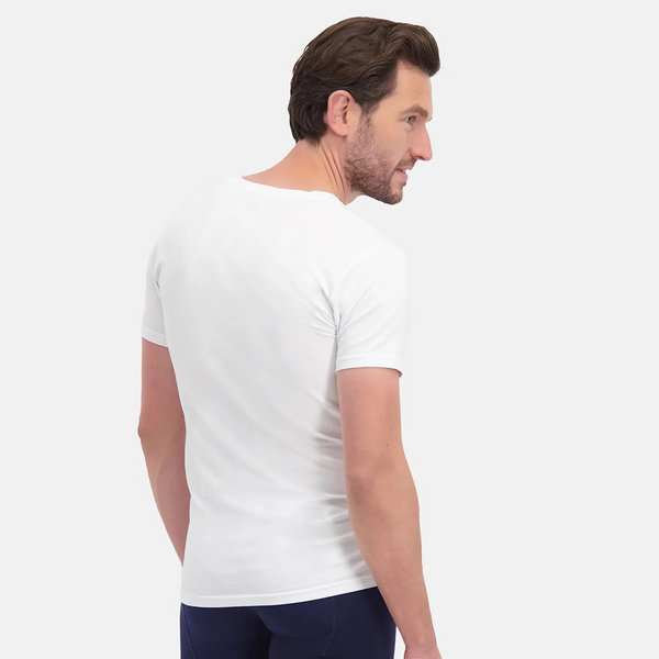 Vinn Bambus slim fit T-Shirt - Weiß 2er Pack