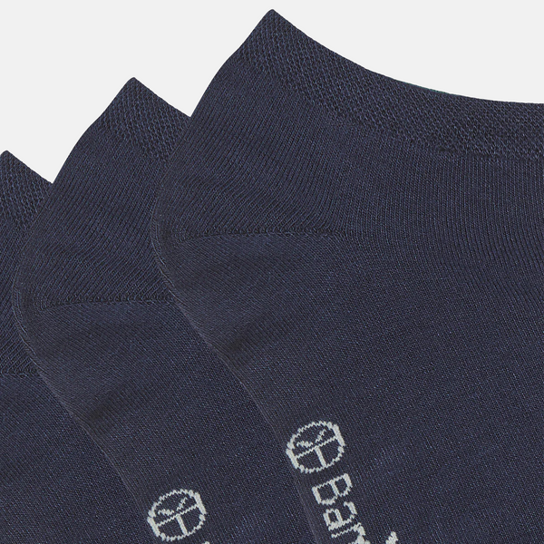 3er Pack blaue Bambus-Socken