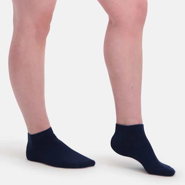 3er Pack blaue Bambus-Socken