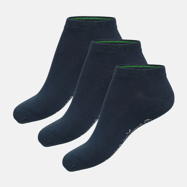 Dani Bambus Söckchen - dunkelblau 3er Pack