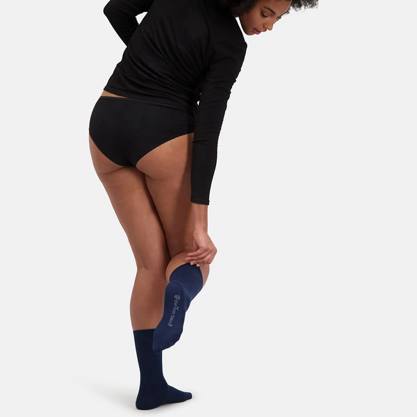 Beau Bambussocken - dunkelblau 3er Pack