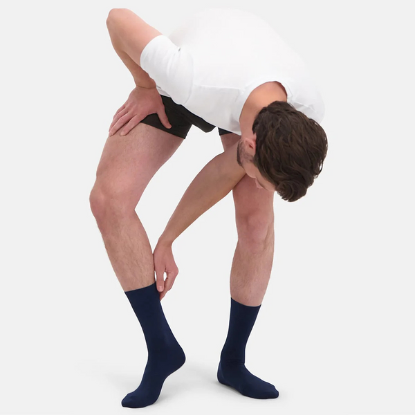 Beau Bambussocken - dunkelblau 3er Pack