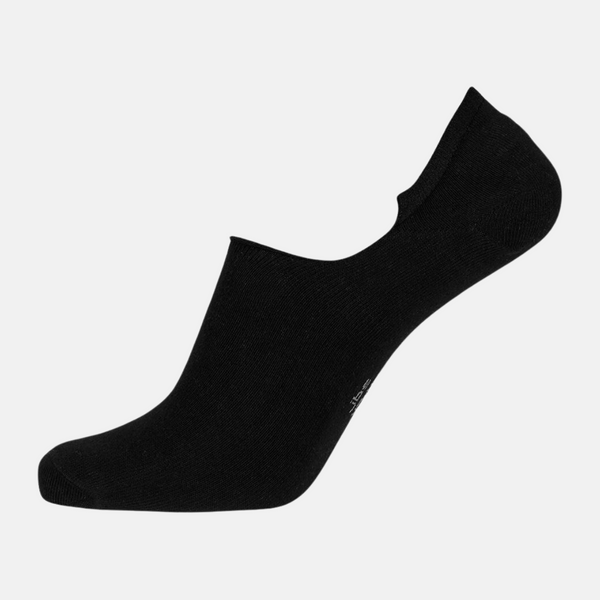 7er-Pack schwarzer Bambus-Füßlinge