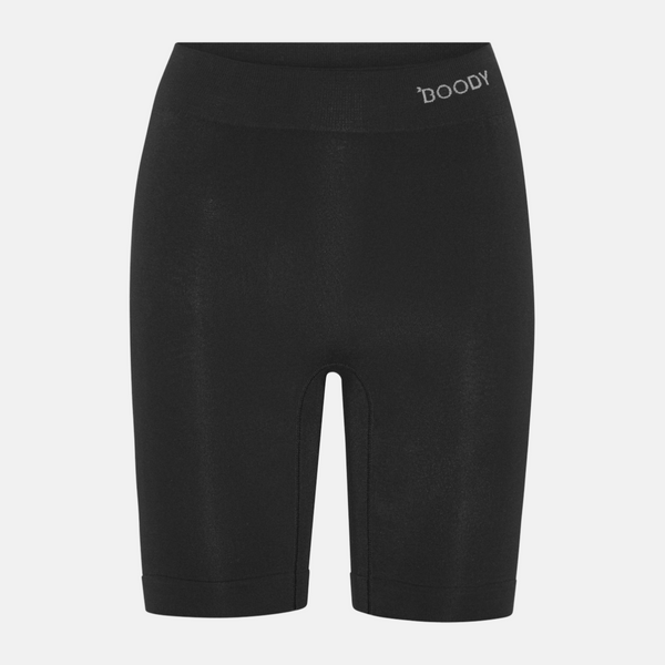 Schwarze Innenshorts aus Bambus