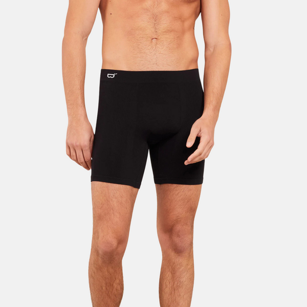 Original Bambus Unterhosen mit langen Beinen schwarz