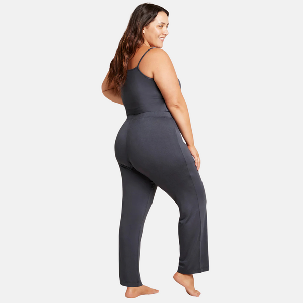 Dunkelgraue Bambus-Nachthose