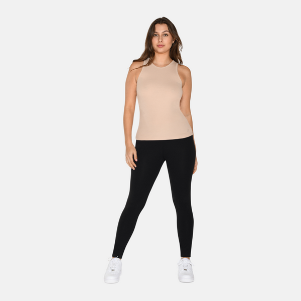 2er-Pack Bambus-Tank-Top in Rippe - Weiß-nackt