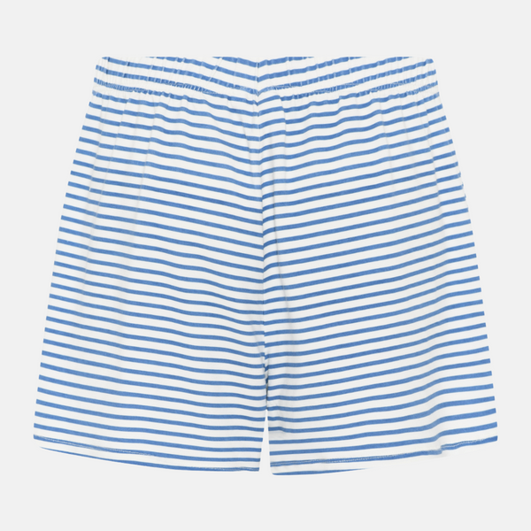 Kimmy bamboo night shorts - hellblau gestreift