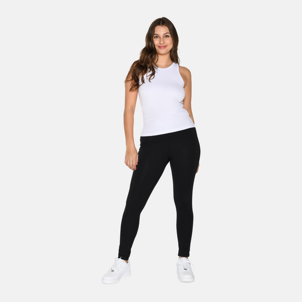 2er-Pack Bambus-Tank-Top in Rippe - Weiß-nackt