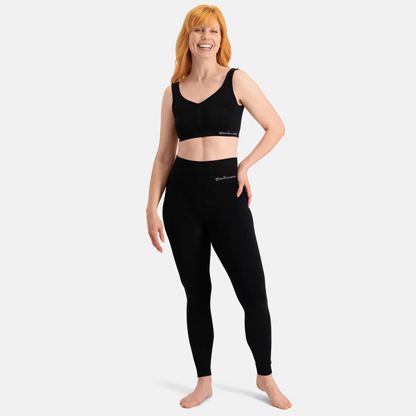 Claire Bamboo Leggings - Schwarz 1 Pack