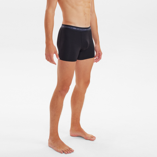 6 Paar schwarze Unterhosen aus Bambus