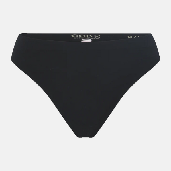Schwarzer Bambus G-String-Slip