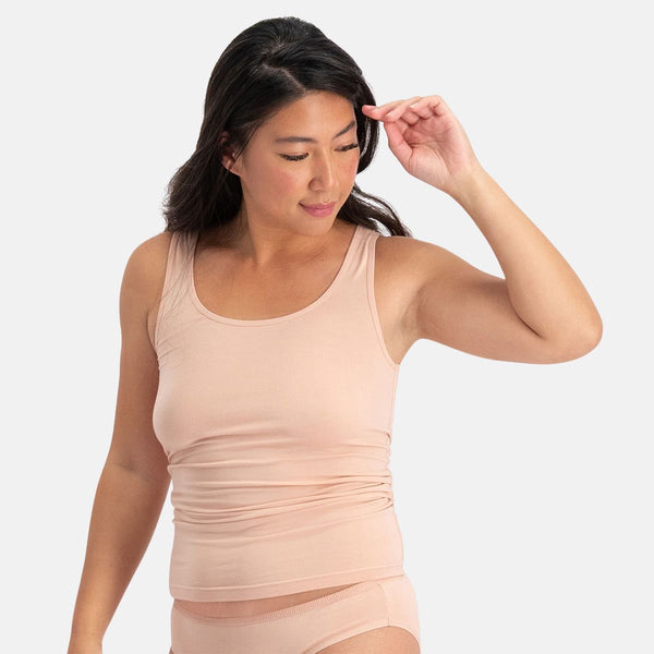 2er Pack Rose Bambus Tank Top