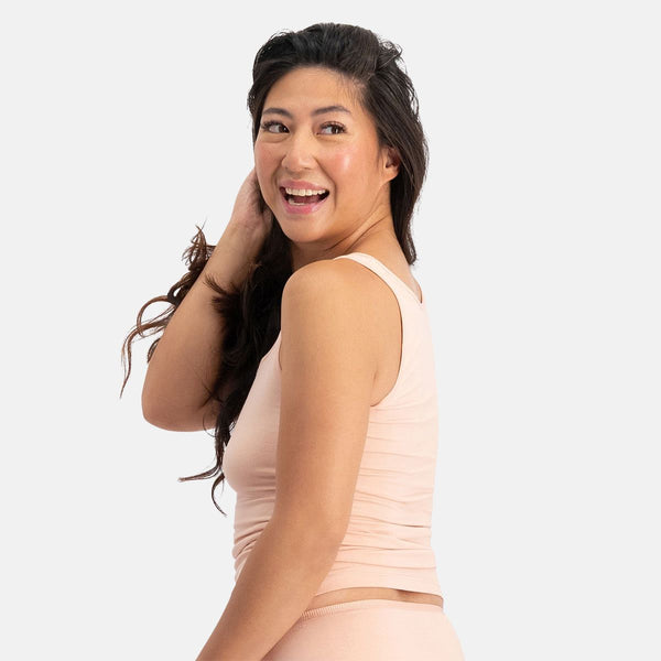 2er Pack Rose Bambus Tank Top