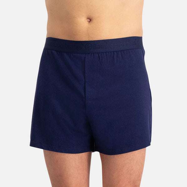 2er Pack Bambus Boxershorts blau