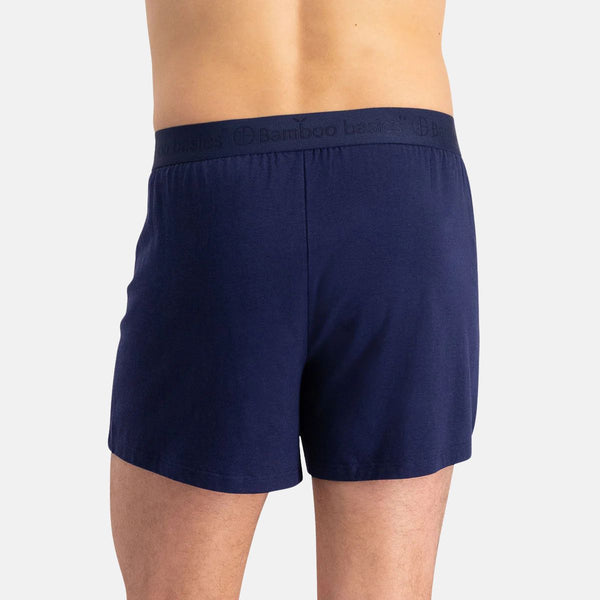 2er Pack Bambus Boxershorts blau