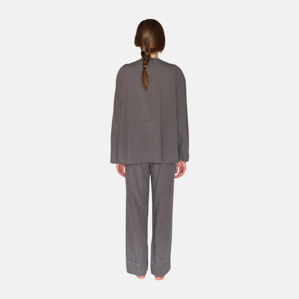 Marion Nachthemd aus Bambus - grau