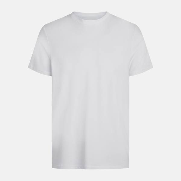 Bambus-T-Shirt - weiß