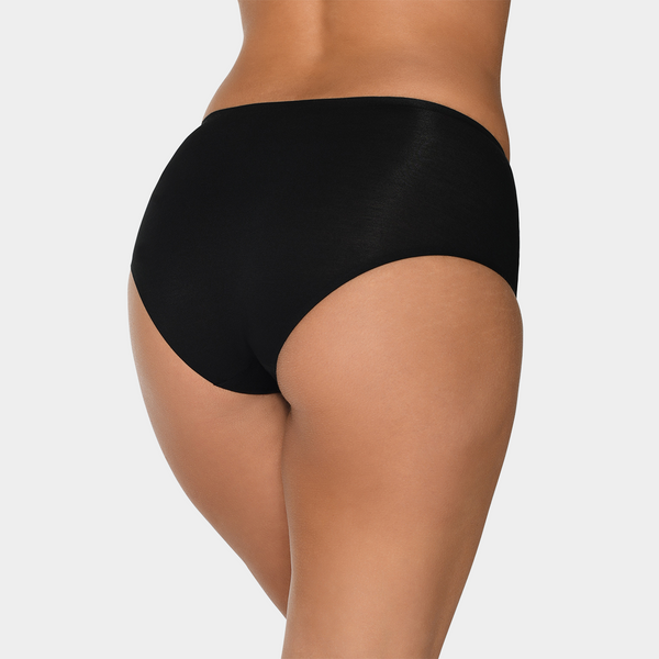 Schwarzer Bambus-Maxislip