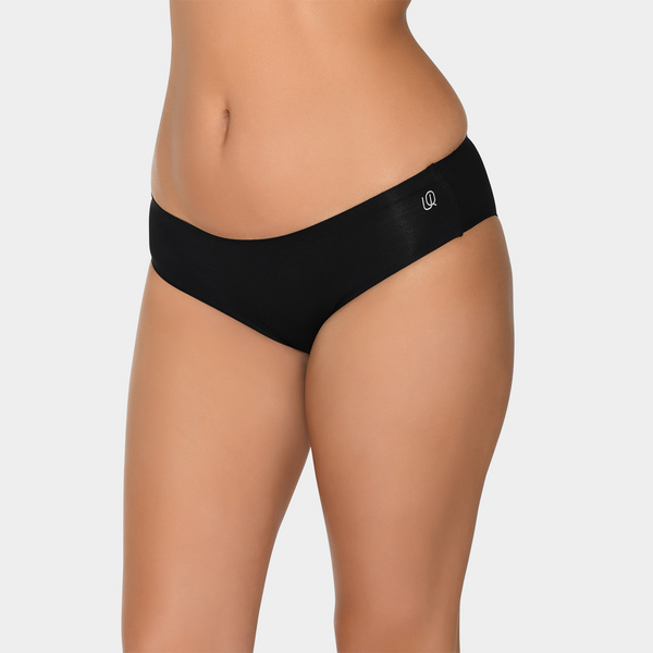 3er-Pack Bamboo tai panty - schwarz
