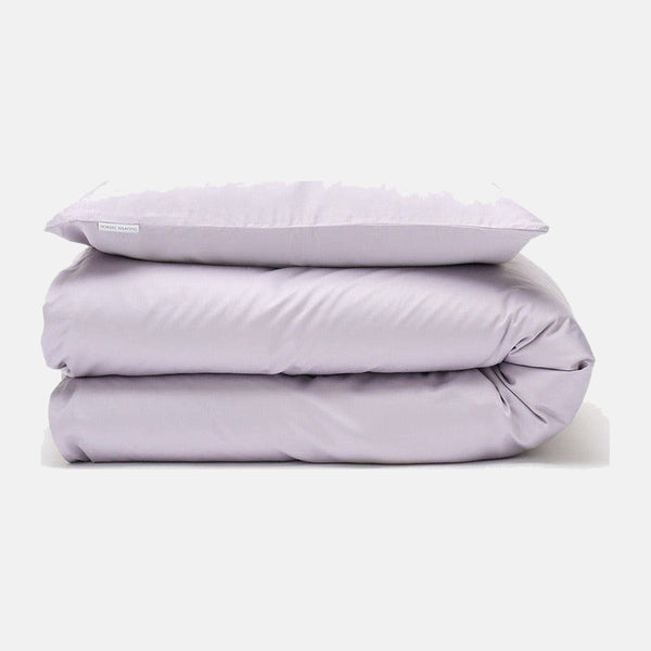 Bambus sengetøj lavendel fra Nordic Weaving