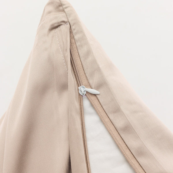 Bambus sengetøj lys beige fra Nordic Weaving