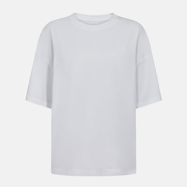Hvid bambus oversize T-shirt fra JBS of Denmark
