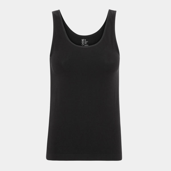 Sort bambus tank top S Boody