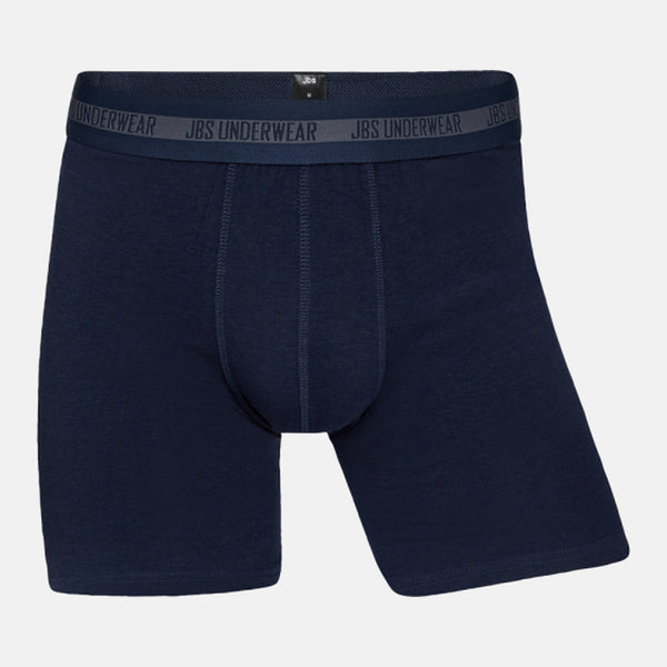 3 pak lange bambus underbukser i sort/navy/grå