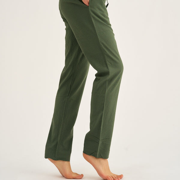 Grüne Bambus-Hose