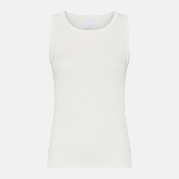Anja Bambus-Tanktop - weiß