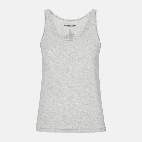 Graues Bambus-Tanktop - 2er-Pack