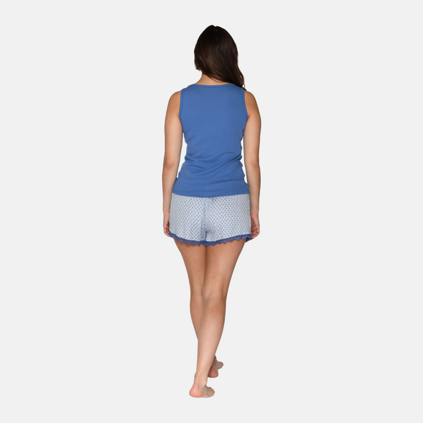 Anja Bambus-Tanktop - blau
