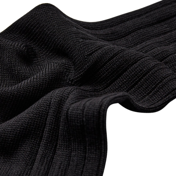 Schwarze Socken aus Bambus