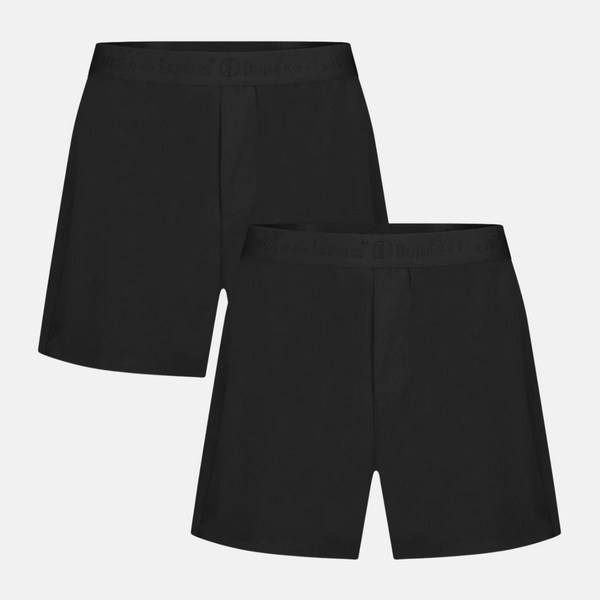 Kay Boxershorts aus Bambus - Schwarz 2er-Pack