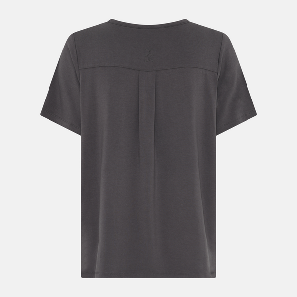 Bea Kurzarm-Bambus-T-Shirt - Pavement