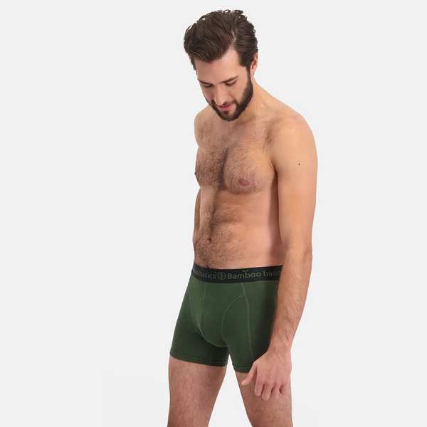 Rico Bambus Unterhosen - schwarz, army und navy 3er Pack
